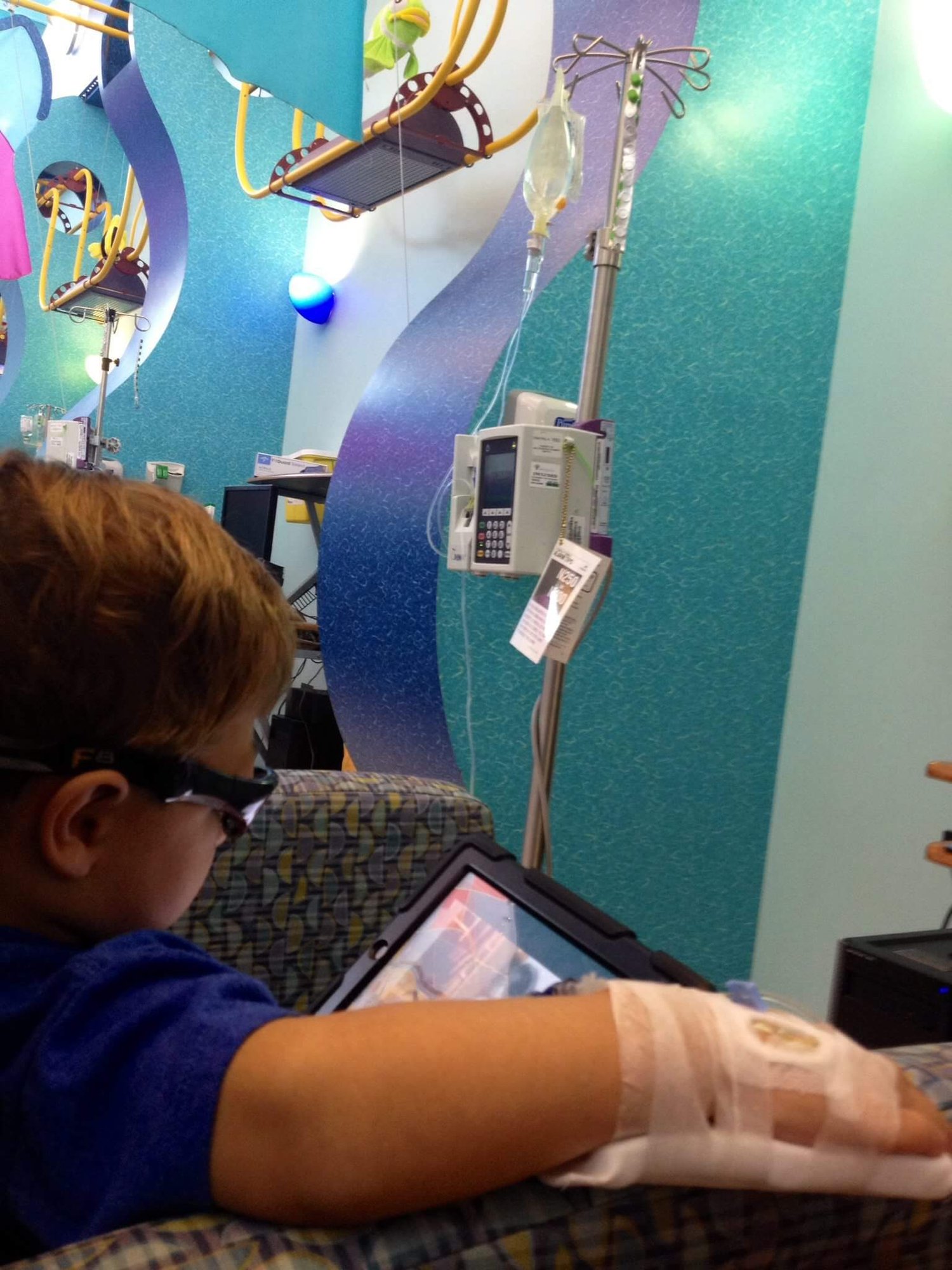 Levi, Pamidonate IV infusion, IV infusion, USA Women & Children Hospital, Mobile, Alabama