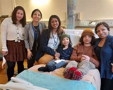 NIH Natural History Study participants and investigators at the NIH Clinical Center